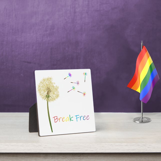 Dandelion Break Free Plaque (Creator Uploaded)