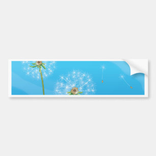 Dandelion Bumper Sticker