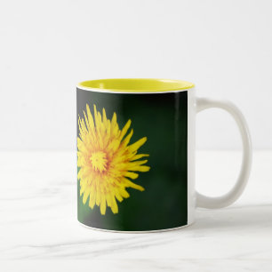 Dandelion ceramic mug