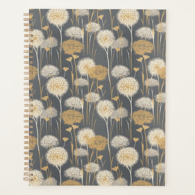 Dandelion Chiyogami Planner (Front)
