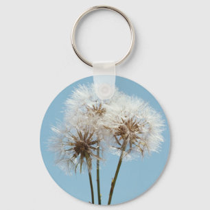 Dandelion Clocks Key Ring