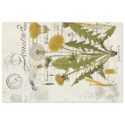 Dandelion Decoupage Tissue Sheet