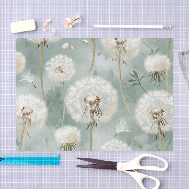 Dandelion Design Series #14 Tissue Paper (Craft)