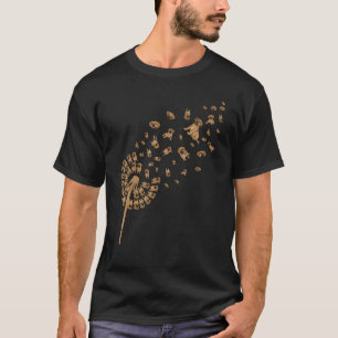 Dandelion Dog Owner Pet Animal Dog Cute Puggle T-Shirt