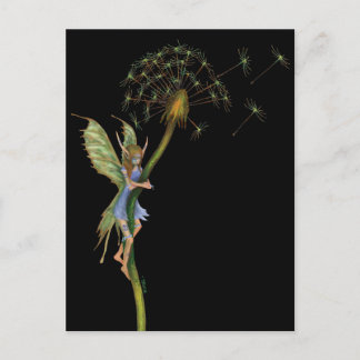 Dandelion Faery (with War Paint) Postcard