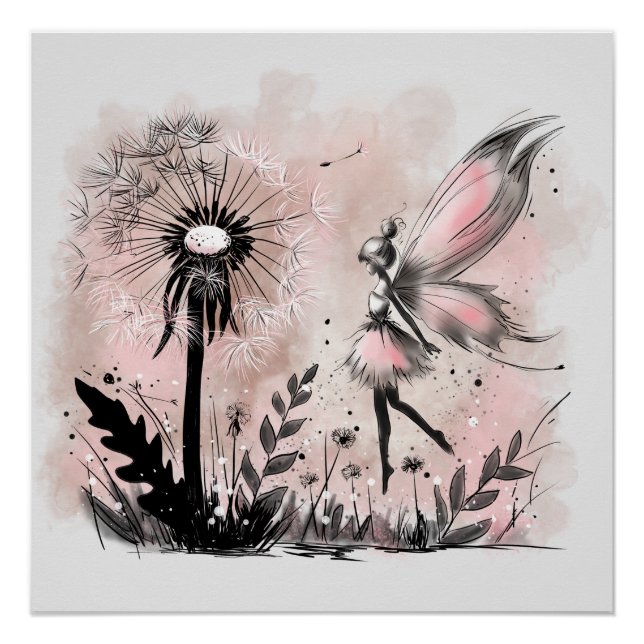 Dandelion Fairy Poster (Front)