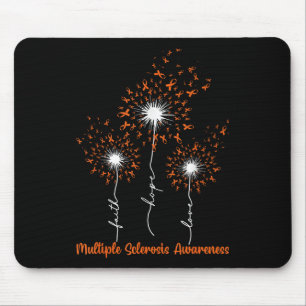 Dandelion Faith Hope Love Ms Multiple Sclerosis Aw Mouse Mat