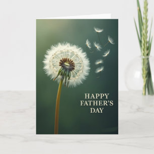 Dandelion Fathers Day Card