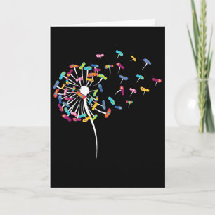 Dandelion Flip Flops Surfing Shirt For Beach Card