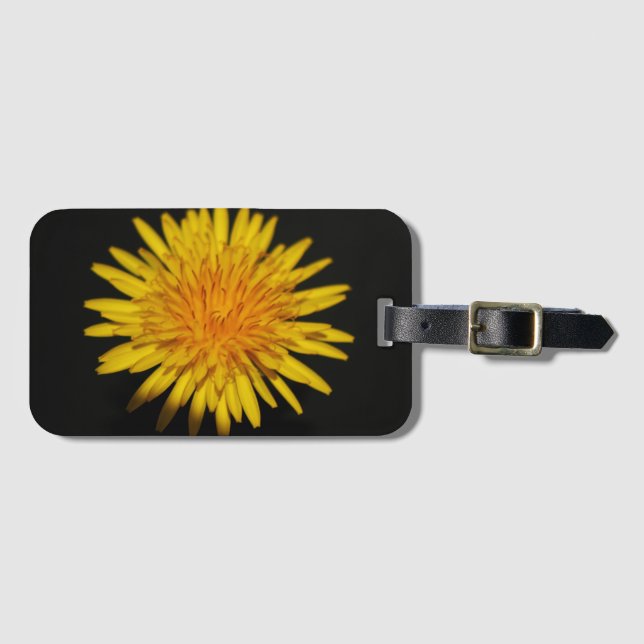 Dandelion Flower bc ltcna Luggage Tag (Front Horizontal)