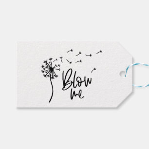 Dandelion Flower Blow Me Gift For Girlfriend Tags