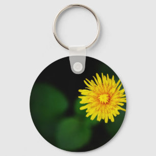 Dandelion Flower Key Chain