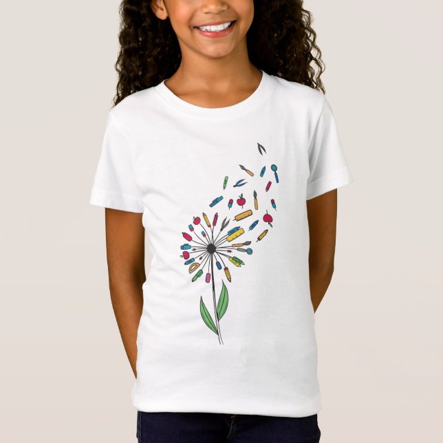 Dandelion flower T-Shirt (Front)