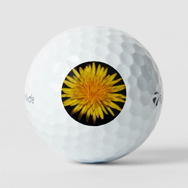 Dandelion Flower tmtp5 gbm Golf Balls (Front)