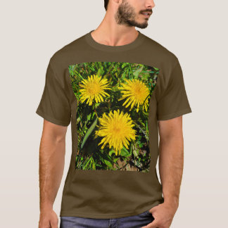 Dandelion Flower Trio 2 T-Shirt