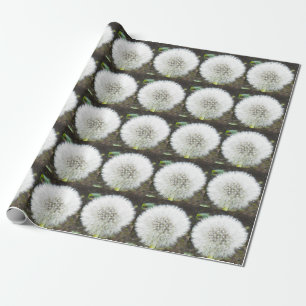 DANDELION FLUFF Wrapping Paper