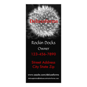Dandelion Fuzz Rack Card