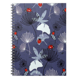 Dandelion Ginkgo: Abstract Hand Drawing Notebook