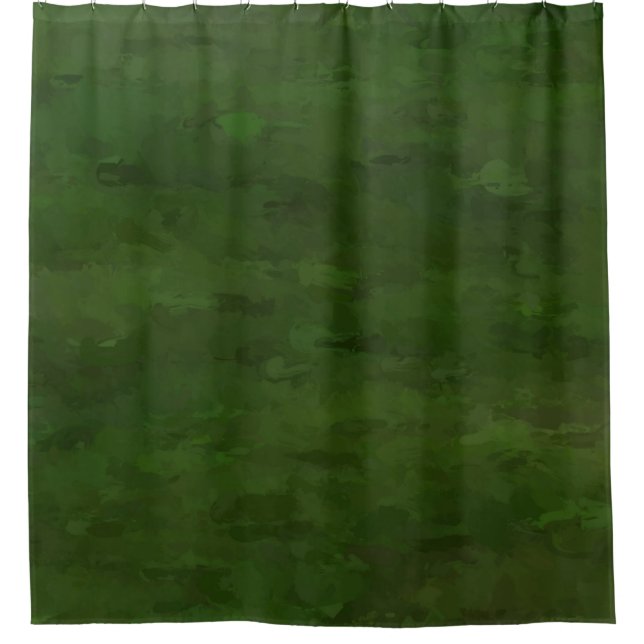 Dandelion Green Shower Curtain (Front)