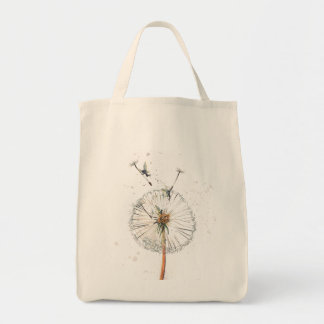 Dandelion Grocery Tote Bag
