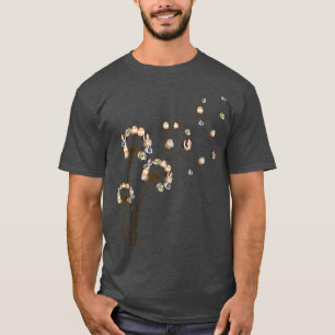 Dandelion Guinea Pig Flower Guinea Pig Tree Lover T-Shirt