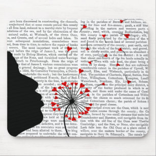 Dandelion Hearts Mouse Mat