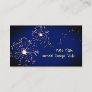Dandelion In the Wind Business Card