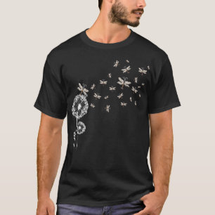 Dandelion Insect Dragonfly T-Shirt