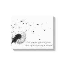 Dandelion Inspiration Canvas Print