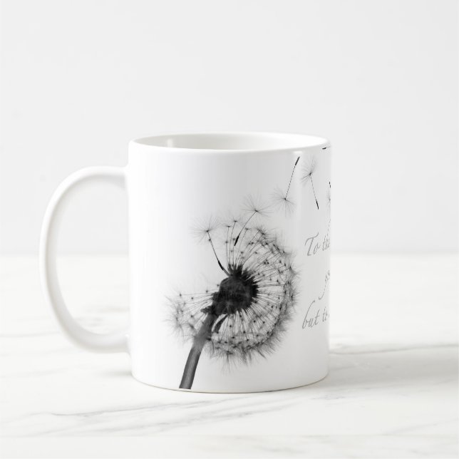 Dandelion Inspiration Classic Mug (Left)