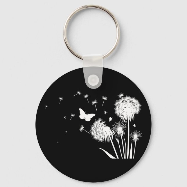 Dandelion Key Ring (Front)