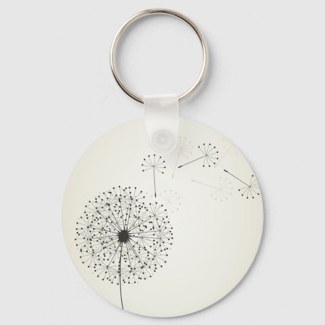Dandelion Key Ring (Front)