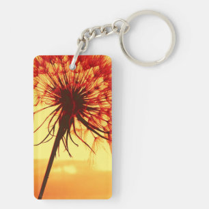 dandelion key ring