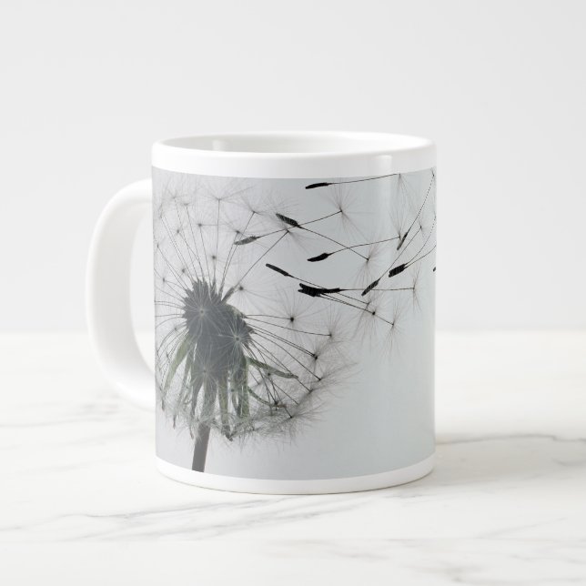 Dandelion Large Coffee Mug (Front Left)