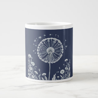 Dandelion Large Coffee Mug