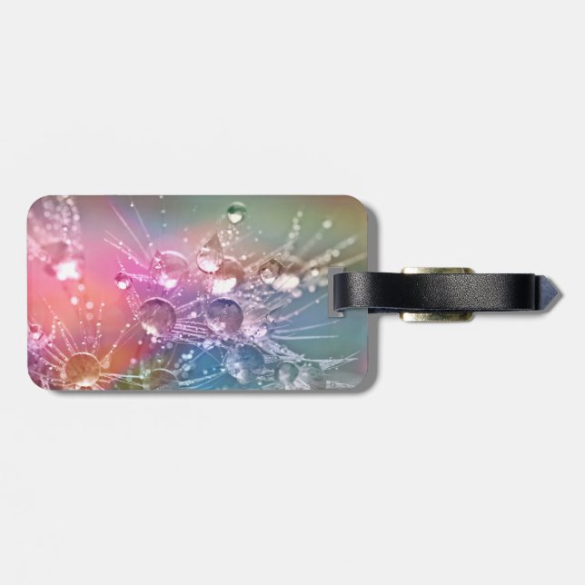 Dandelion Luggage Tag (Back Horizontal)