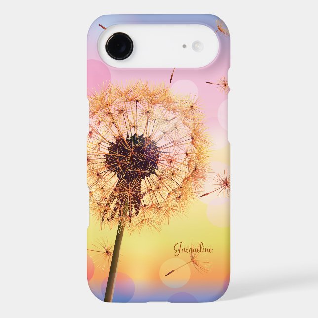 Dandelion Make A Wish Spring Case-Mate iPhone Case (Back)