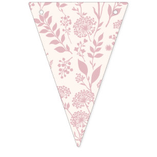 Dandelion Meadow Muted Rose - Neutral Bunting