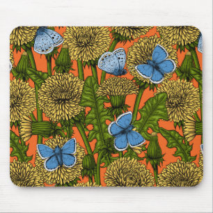 Dandelion medow mouse mat