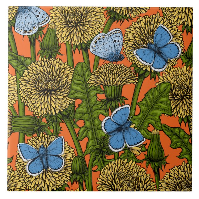 Dandelion medow tile (Front)