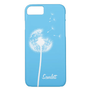 Dandelion Monogram Blue iPhone 7 iPhone 8/7 Case