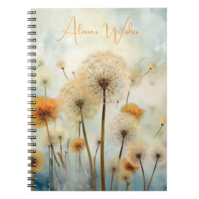 Dandelion Notebook (Front)