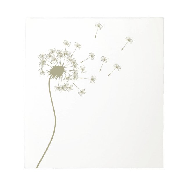 Dandelion Notepad (Front)