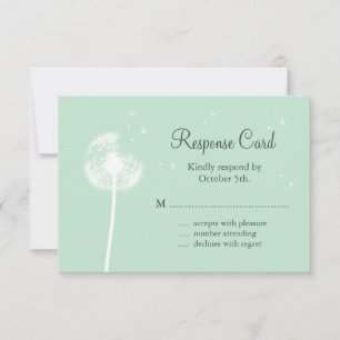 Dandelion on Mint RSVP