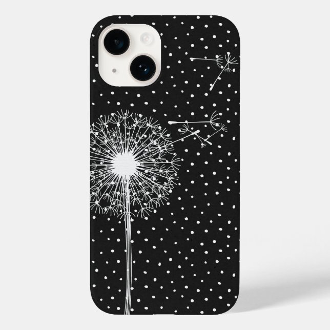 Dandelion On Polka Dots  Case-Mate iPhone Case (Back)