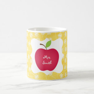 Dandelion- Red Apple Teacher's Coffee Mug
