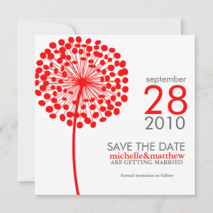 Dandelion Save the Date Announcements