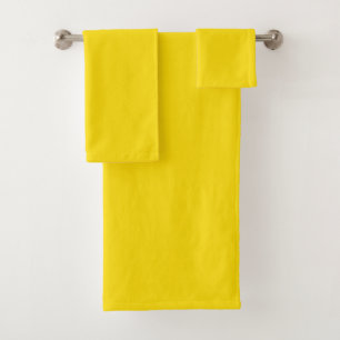 Dandelion (solid colour)  bath towel set