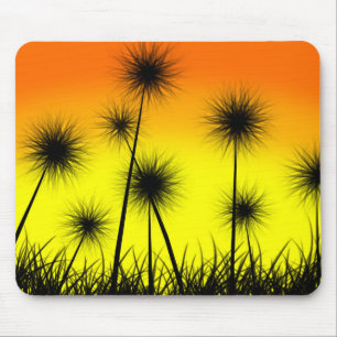 Dandelion Sunrise Mouse Mat