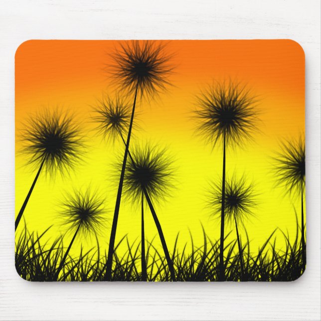Dandelion Sunrise Mouse Mat (Front)